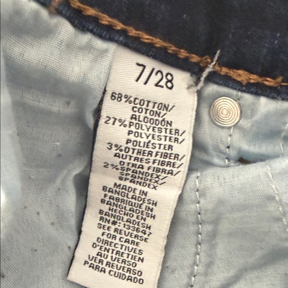 Celebrity Pink Dark Blue Flare Jeans - Picture 3 of 5